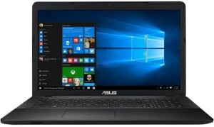Ноутбук Asus X751NA-TY003T (Pent N4200 1.1Ghz/17.3/4Gb/1Tb/DVD/HD Graphics 505/W10 Home 64) 90NB0EA1-M00850