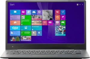 Ноутбук Krez N1402B Cloudbook (Atom x5-Z8350 1.44Ghz/14/2Gb/SSD32/HD Graphics/W10 Home/Black)