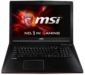 Ноутбук MSI GP72 7REX-480RU (Core i7-7700HQ 2.8GHz/17.3/8Gb/1Tb/SSD128Gb/DVD/GTX 1050Ti/W10H64) 9S7-1799B3-480