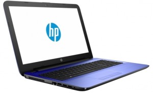 Ноутбук HP 15-ay025ur (Pentium N3710 1.6Ghz/15.6/4Gb/500Gb/DVD/HD Graphics 405/W10 Home64/Blue) P3S93EA