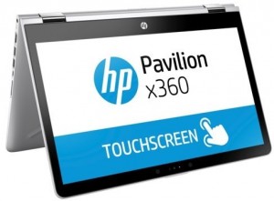 Ноутбук-трансформер HP Pavilion x360 14-br011ur (Core i3 7100U 2.4Ghz/14/6Gb/1Tb/Radeon 530/W10H64/Silver) 1ZA56EA