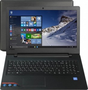 Ноутбук Lenovo IdeaPad 110-15IBR (Celeron N3060 1.6Ghz/15.6/4Gb/500Gb/HD Graphics 400/W10 Home/Black) 80T700C3RK