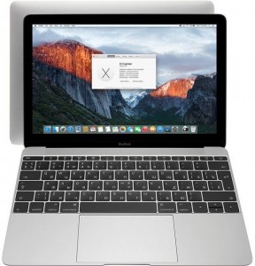 Ноутбук Apple MacBook (Core m3 1.2Ghz/12/8Gb/SSF256Gb/HDG615/MAC OS X/Gray) MNYF2RU/A