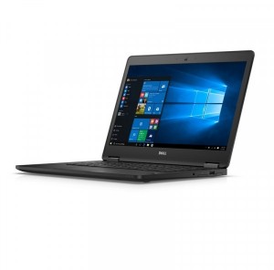 Ноутбук Dell E7470 (Core i5-6300U 2.4GHz/14/8Gb/SSD256Gb/HD520/Win 7Pro+Win 10 Pro/Black) 7470-3730
