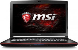 Ноутбук MSI GP72 7RDX-483RU (Core i7 7700HQ 2.8GHz/17.3/8Gb/1Tb+SSD128Gb/DVD/GTX 1050/W10 Home64) 9S7-1799B3-483