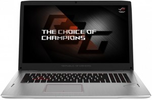 Ноутбук Asus ROG GL702VS-BA222 (Core i7 7700HQ 2.8Ghz/17.3/16Gb/1Tb+SSD256Gb/GTX1070/Endless) 90NB0DZ3-M02910