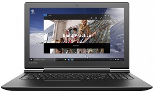 Ноутбук Lenovo 700-15ISK (Core i7 6700HQ 2.6GHz/15.6/8Gb/1Tb/GTX 950M/W10/Black) 80RU00JARK