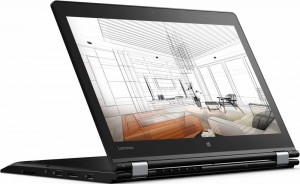Ноутбук-трансформер Lenovo ThinkPad P40 Yoga (Core i7 6500U 2.5Ghz/14/8Gb/SSD256Gb/Quadro M500M/W10 Pro/Black) 20GQ001NRT