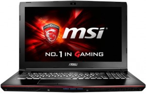 Ноутбук MSI GE62 6QC (Core i7 6700HQ/2.6Ghz/16Gb/15.6/1Tb+SSD128Gb/DVD/GTX 960M/W10/Black) 9S7-16J532-074