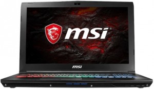 Ноутбук MSI GP62 7REX-875RU (Core i7-7700HQ 2.8Ghz/8Gb/1Tb/15.6/GTX1050Ti/DVD/Black) 9S7-16J9C2-875
