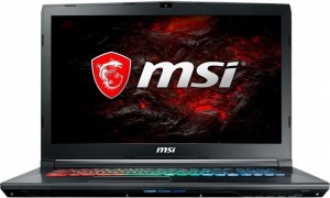 Ноутбук MSI GP72M 7RDX 1243RU Leopard (i5-7300HQ 2.5Ghz/17.3/8Gb/1Tb/GTX 1050/W10H64) 9S7-1799D3-1243