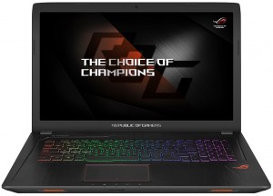Ноутбук Asus ROG GL502VM (Core Intel i7 7700HQ 2.8Ghz/15.6/12Gb/1Tb+SSD128Gb/GTX1060M/W10 home) 90NB0DR1-M03500