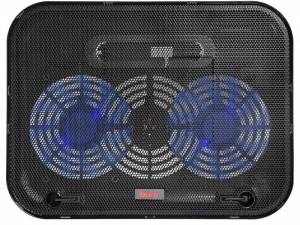 Охлаждающая подставка для ноутбука BURO BU-LCP140-B214H Black