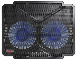 Охлаждающая подставка для ноутбука BURO BU-LCP140-B214 Black