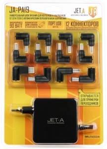 Универсальный адаптер питания для ноутбука Jet.A JA-PA19