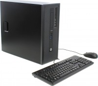Компьютер HP ProDesk 600 G1 MT (Core i5 4590 3.3Ghz/4Gb/500Gb/HD8490/1Gb/DVDRW/W7Pro/Black) J4U73EA