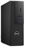 Компьютер Dell Precision T3420 SFF (Xeon E3/1240v5/8Gb/SSD256Gb/DVDRW/2Gb/W7P/Black)
