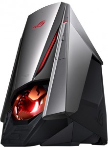 Компьютер Asus Rog GT51CA (Core i7 6700K 4.2Ghz/32Gb/2Tb+SSD 256Gb/DVD-RW/GTX 980/W10 Home64/Black) 90PD01S1-M01250