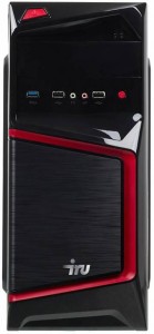 Компьютер iRu Home 310 MT (Core i3 7100 3.9Ghz/4Gb/1Tb/DVD-RW/Radeon RX 460/W10 Home SL64/Black) 435302