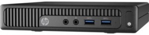 Неттоп HP 260 G2 DM (Core i3 6100U 2.3Ghz/4Gb/1Tb/Intel HD Graphics 4600/W10Pro+W7Pro/Black) X9D60ES