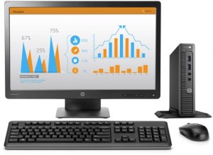 Компьютер HP Bundles 260 G2 DM (Intel Core i3 6100U 2.3Ghz/23/4b/SSD128Gb/HD Graphics 520/W10Pro) 1QM07ES