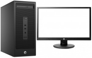 Компьютер HP HP 280 G2 MT (Core i3 6100 3.7Ghz/21/4Gb/500Gb/DVD/HD Graphics 530/DOS/Black) Z2J97EA