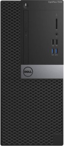 Компьютер Dell Optiplex 7040 MT (Core i5 6500 3.2GHz/4Gb/500Gb/DVD/HD Graphics 530/W7 Pro 64/Black) 7040-8797