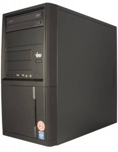 Компьютер iRu Home 310 MT (Core i3 7100 3.9Ghz/4Gb/1Tb/DVD-RW/GT730/W10 Home SL64/Black) 435201