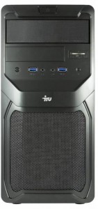 Компьютер iRu City 319 MT (Core i3 6100 3.7Ghz/4Gb/500Gb/HD Graphics 530/DOS/Black) 405477