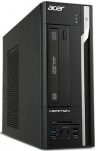 Компьютер Acer Veriton X2640G (Core i3 6100 3.7Ghz/4Gb/500Gb/DVDRW/Intel HD Graphics 530/DOS/Black) DT.VMXER.006