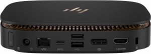Компьютер HP Slice G1 Mini (Core i3 6100T 3.2Ghz/4Gb/500Gb/HD Graphics 530/W10 Pro 64/Black) Z4C71EA