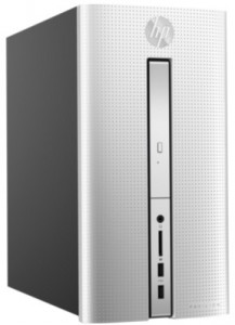 Компьютер HP 510-p153ur DM (Core i5 6400T 2.2Ghz/8Gb/1Tb+SSHD8Gb/DVD/GTX 950/W10 Home 64/Silver) Z0J98EA