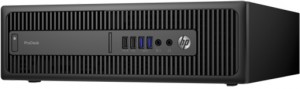 Компьютер HP ProDesk 600 G2 SFF (i3 6100 3.7GHz/4Gb/500Gb/HDG530/DVDRW/W10Pro/Black) X3J44EA