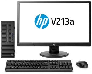 Компьютер HP 280 SFF G2 (Core i3 6100 3.7Ghz/4Gb/500Gb/DVD-RW/HD Graphics 530/DOS) + монитор V213a Y5Q33EA#ACB