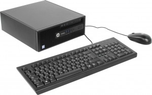 Компьютер HP ProDesk 400 G3 SFF (Core i5 6500 3.2 Ghz/4Gb/500Gb/HDG530/DVDRW/Win10Pro/Black) X3K61EA