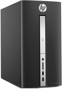 Компьютер HP Pavilion 510-p120ur (Pentium G4400T 2.9Ghz/4Gb/1Tb/DVD/R5 435/W10 Home 64) Z0J93EA
