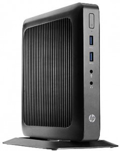 Тонкий клиент HP Flexible t520 (GX-212JC 1.2Ghz/4Gb/SSD8Gb/Radeon HD/ThinPro 32/Black) G9F04AA