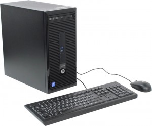 Компьютер HP ProDesk 400 G3 MT (Core i5 6500 3.2Ghz/4Gb/500Gb/HDG530/DVDRW/Win10Pro/Black) X3K55EA