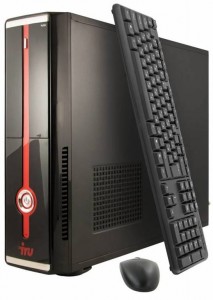 Компьютер iRu Office 310 SFF (Core i3 4160 3.6Ghz/4Gb/1Tb/DVD/HD Graphics 4400/Dos/Black) 388055