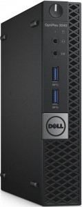 Компьютер Dell Optiplex 3046 Micro (Core i3 6100T 3.2Ghz/4Gb/128Gb/HD Graphics 530/W7 Pro 64/Black) 3046-3454