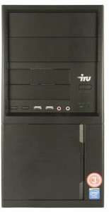 Компьютер iRu Office 310 MT (Pentium G3240 3.1Ghz/4Gb/4Tb/HD Graphics/Black) 395035