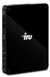 Неттоп iRu 110 (Celeron 847 1.1Ghz/2Gb/500Gb/Intel HD Graphics 510/DOS/Black) 379360