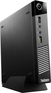 Компьютер Lenovo Lenovo ThinkCentre M53 Tiny (Celeron J1800 2.41Ghz/4Gb/500Gb/HD Graphics/W8/Black) 10DE001NRU