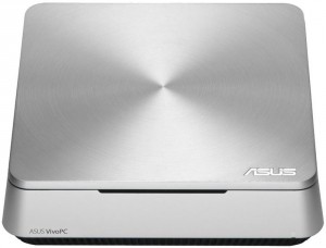 Неттоп Asus VivoPC VM42-S223Z (Cel 2957U 1.4Ghz/2Gb/500Gb/HD Graphics//W10H64/Silver) 90MS00B1-M02230