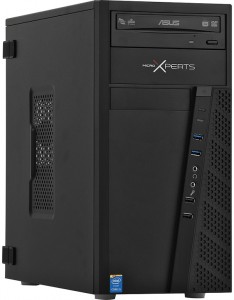 Компьютер MicroXperts A100-24 (Cel G3900 2.8Ghz/4Gb/500Gb/HD Graphics 510/DVD/W10 Pro/Black)