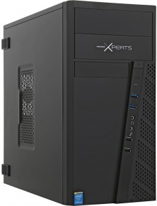 Компьютер MicroXperts E100-19 (Pent G4400 3.3Ghz/4Gb/120Gb/HD Graphics 510/W10 Home/Black)