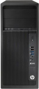 Компьютер HP Z240 MT (Xeon E3-1225v5 3.3Ghz/8Gb/1Tb/DVD/HD Graphics P530/W7Pro64+W10Pro/Black) J9C15EA