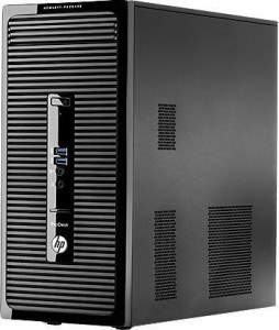 Компьютер HP Prodesk 400 G2 MT (Core i3 4150 3.5Ghz/4Gb/1Tb/DVD/HD Graphics/W7P+W8.1P/Black) K8K69EA