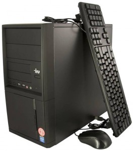 Компьютер iRu Office 511 MT (Core i5 4460 3.2Ghz/4Gb/1Tb/HD Graphics 4600/Dos/Black) 430833