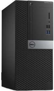 Компьютер Dell Optiplex 7040 MT (Core i5 6500 3.2Ghz/8Gb/500Gb/DVD/HD Graphics 530/W7 Pro 64/Black) 7040-0361